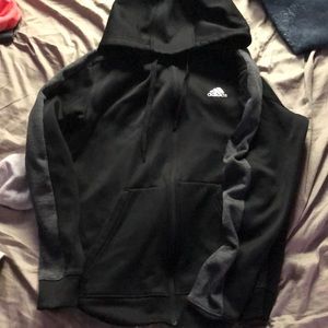 Adidas zip up hoodie